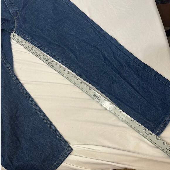 Carhartt Men's Fire-Resistant Blue Jeans NFPA 2112 Cat 2 Relaxed Fit 40X32 - Picture 9 of 11